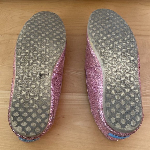 Pink sparkly Toms - Picture 4 of 4